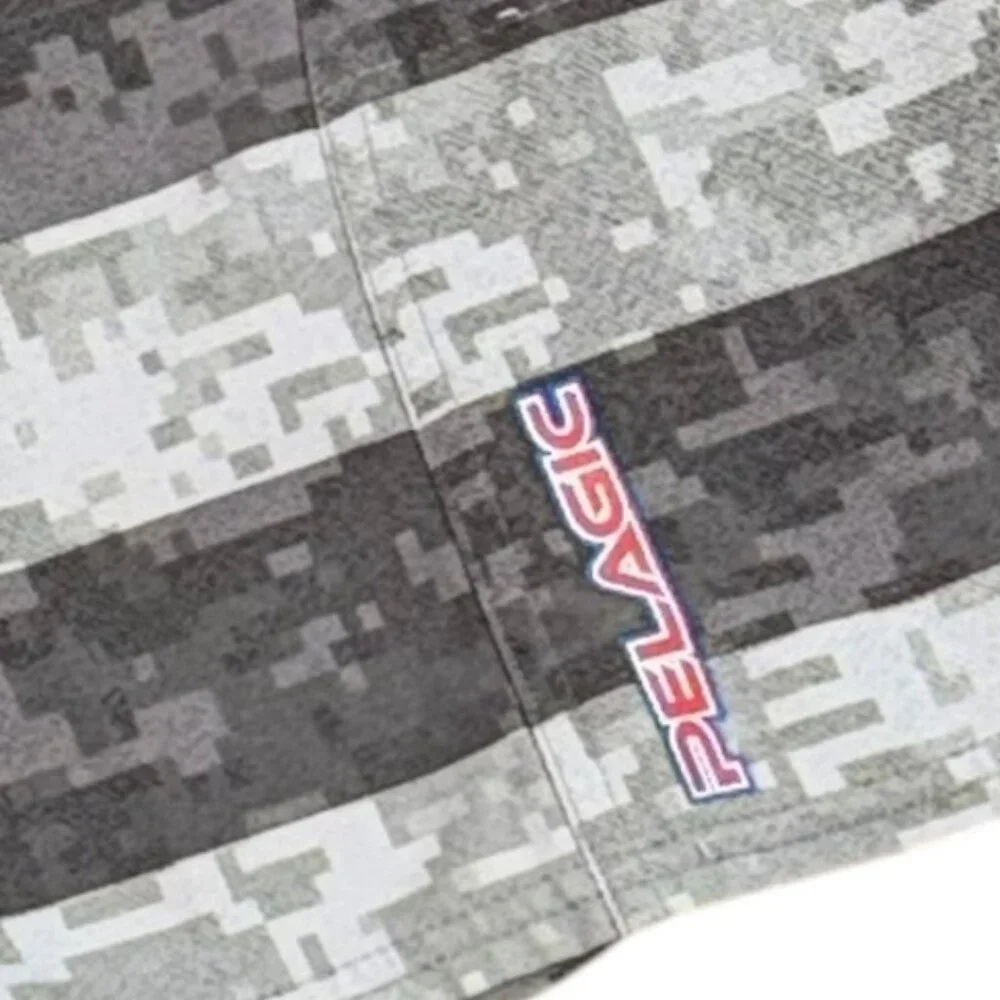 Pelagic Americamo Sharkskin Boardshorts Grey Size 32 Swim Bathing‎ Suit